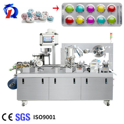 160R With Emergency Stop Device Pill Capsule Automatic Blister Packing Machine