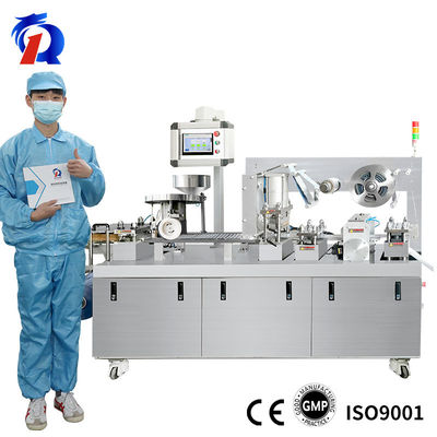 160R With Emergency Stop Device Pill Capsule Automatic Blister Packing Machine