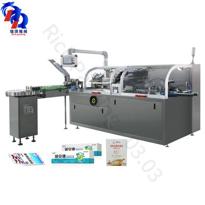 High Speed Production Full Automated Paper Box Packing Cartoning Machinery