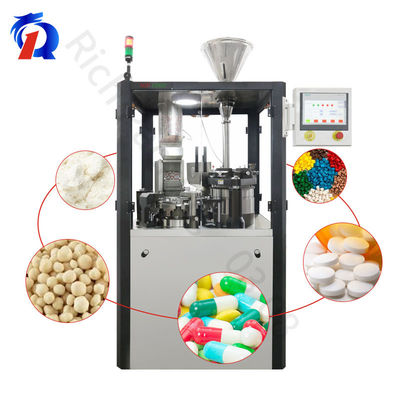 Machine de remplissage de capsules rotative entièrement automatique électronique série NJP