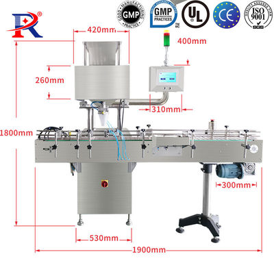 Máquina Contadora de Comprimidos de Padrões UL Máquina Contadora de Cápsulas Contadora de Comprimidos