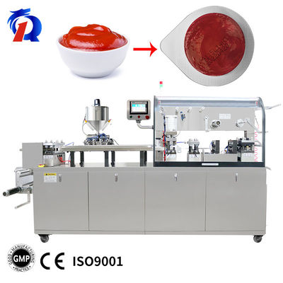 260s Liquid Blister Packing Machine For Jam Ketchup Auto Servo Motor