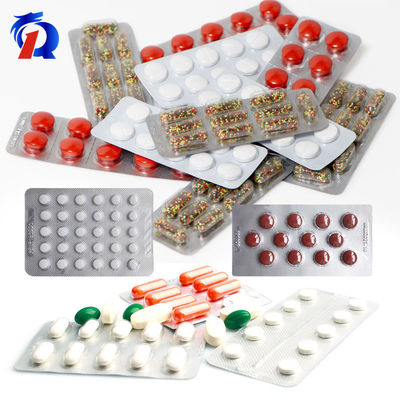 Alu Alu / Aluminum Plastic Blister Packing For Tablet Pill Capsule