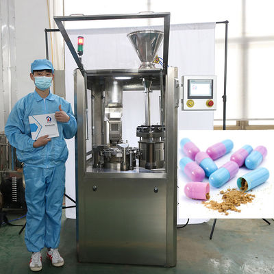 Size 000 5 Capsule Automatic Capsule Filling Machine Hard Gel Capsule Machine