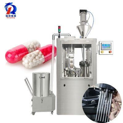 Making Capsule Size 00 Automatic Capsule Filling Machine Moringa Capsule Machine