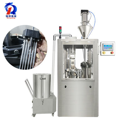 Making Capsule Size 00 Automatic Capsule Filling Machine Moringa Capsule Machine