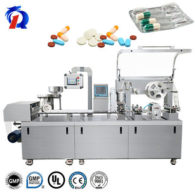 Alu Alu Blister Packing Tablet Capsule Alu Machine à emballer en plastique