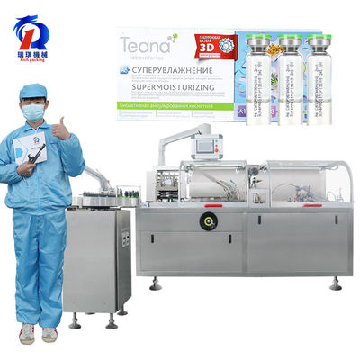 120W Automatic Box Packing Machine High Speed 125 Boxes/Min Horizantol Cartoner