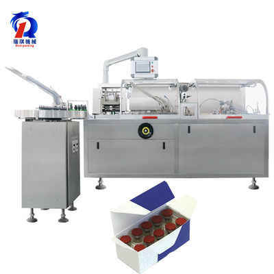 120W Automatic Box Packing Machine Horizantol Cartoning Machine For Pharma