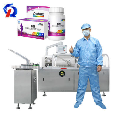 RQ-ZH-120W Box Cartoning Machine Fully Automatic High Speed 125 Carton/Min