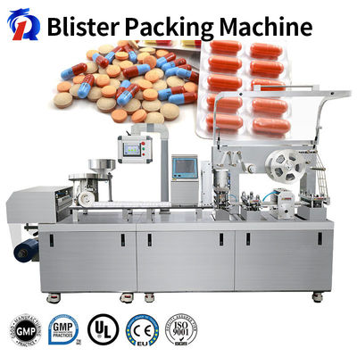 Dpp 260r Pill Tablet Blister Packaging Machine Untuk Farmasi Auto Servo Motor