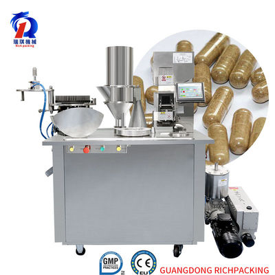 Semi Automatic Capsule Filling Machine For Size 000 00 0 Capsule