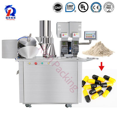 Semi Auto Capsule Filling Machine With Double Loader 30000 PCS/H