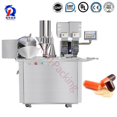 Semi Auto Capsule Filling Machine For Pharmaceutical Size 000 00 0 Capsule