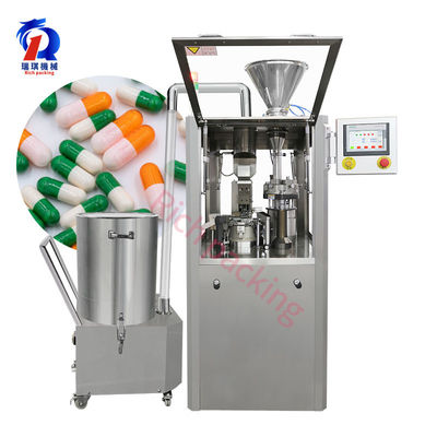 NJP 200 Capsule Powder Filling Machine Mini Automatic Pharmaceutical