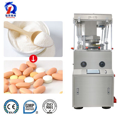 Rotary  Automatic Tablet Pressing Machine For Powder Granule