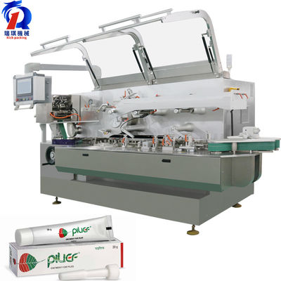 Horizontal Box Cartoning Machine Fully Automatic For Tube Bottle