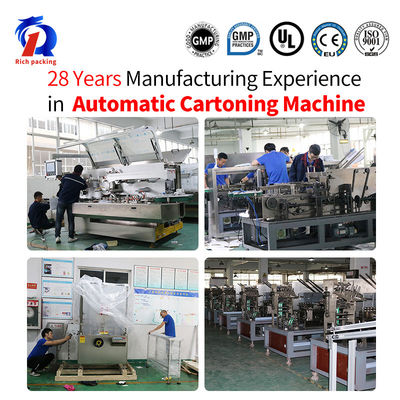 Box Cartoning Packing Machine Automatic  Horizontal For Blister Sachet