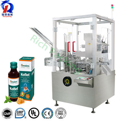 Automatic Box Packing Cartoning Machine For Pharma