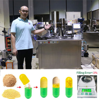 Capsule Making Filling Machine Semi Automatic For Hard Shell Capsule