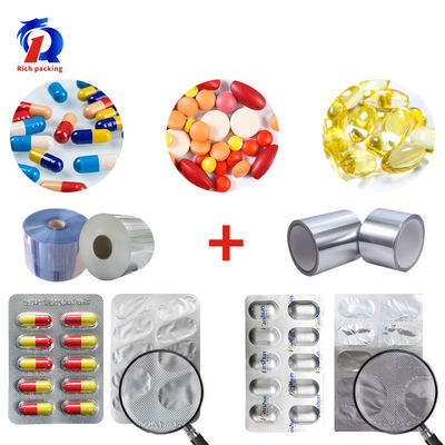 Blister Packing Machine DPP Automatic Mini Small Flat Plate Pill Capsule Tablet