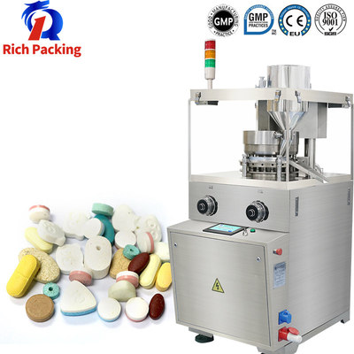 Zp-20 Rotary Pill Tablet Press Tablet Making Machine Capacity 40000 Pcs/H