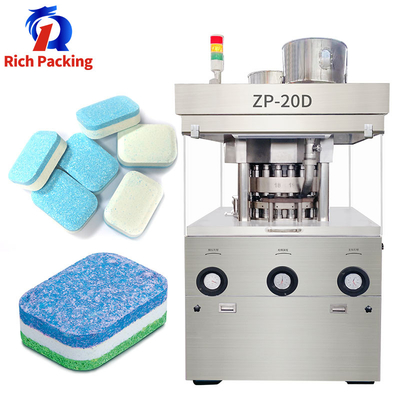 Rotary Tablet Press Machine For Dishwashing Dishwasher Tablet