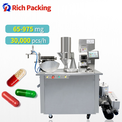 Capsule Filling Machine Automatic Powder 30000Pcs/H For Size 00 0