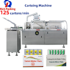 Automatic 120 Carton / Min Mono Carton Packing Machine