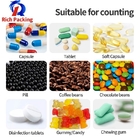 8 Channel Automatic Counting Machine Filling Bottle Tablet Capsule