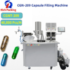 40000 Pcs/H Capsule Filling Machine Double Loader Semi Automatic