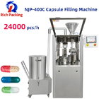 Gelatin Capsule Powder Filling Machine 24000 Pcs Per Hour Capsule Filling Machinery