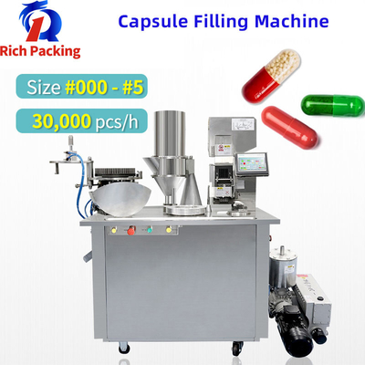 Laboratoire semi-automatique de machine de remplissage de remplisseur de capsule de 30000 PCs/H