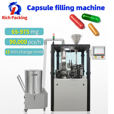 Machine de remplissage automatique de capsules NJP-1500D pour granulés de poudre