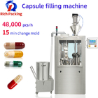Small Automatic Capsule Filling Machine Size 00 0 1 2 3 4 Gel Capsule Machine