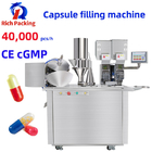 Hard Gelatin Capsule Filling Machine Double Loader Pharmaceutical Dosator Type