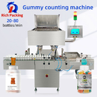 Gummy Counting Machine Soft Cube Candy 16 Lane High Speed Fully Automatic