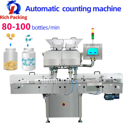 Comprimé électrique comptant la machine à grande vitesse complètement automatique 100 bouteilles/minute