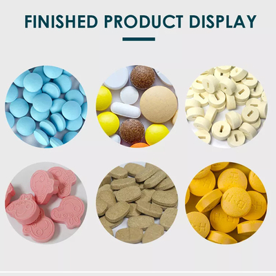 Pill Tablet Press Machine Automatic ZP 17 19 GMP CE For Powder
