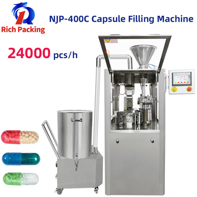 NJP 400C Máy làm đầy viên nang nhỏ hoàn toàn tự động cho bột