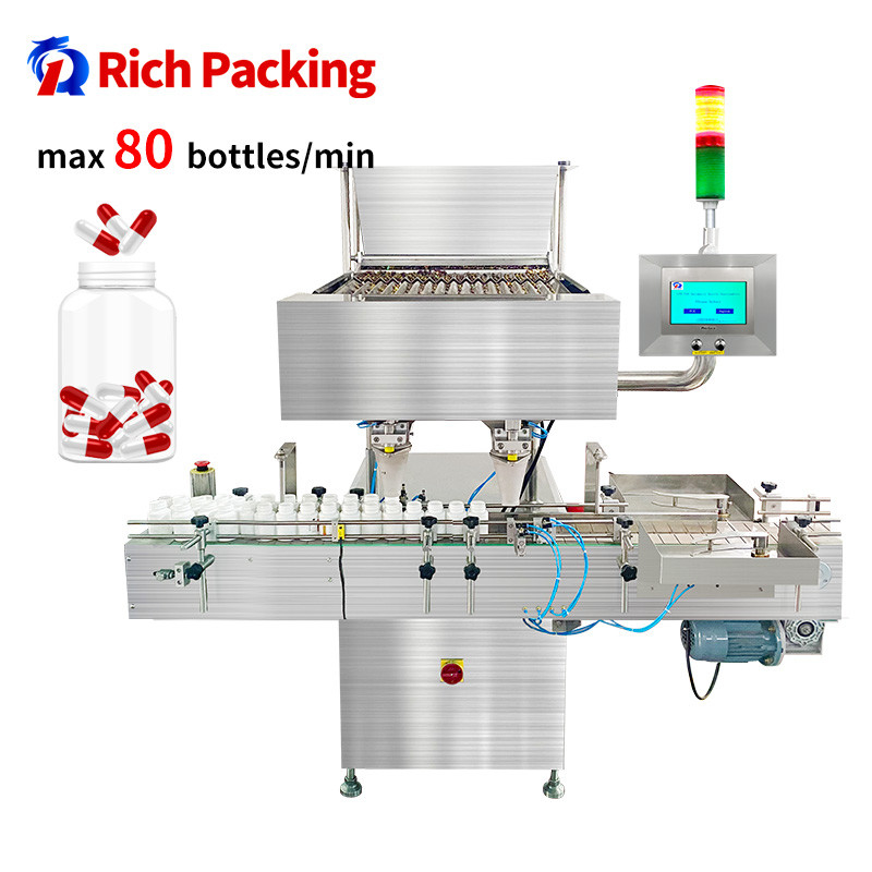 16 Lane 2 Year Warranty Electronic Automatic Counting Machine Capsule Bottle Counter