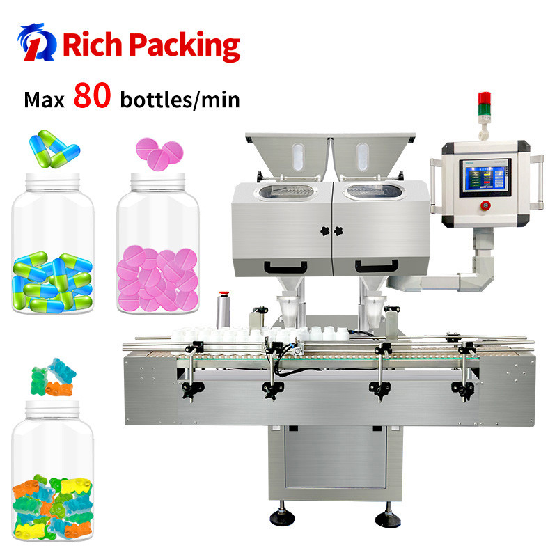 High Speed Automatic Counting Machine Tablet Capsule Counter For Pharmacy And Food Industries