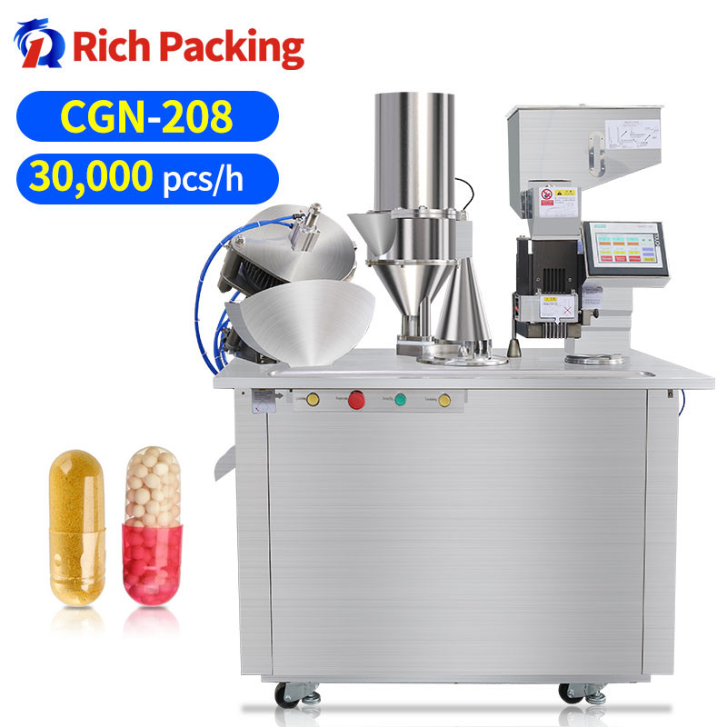Semi Automatic Capsule Filling Machine Pharmaceutical Hard Gelatin Capsule 000