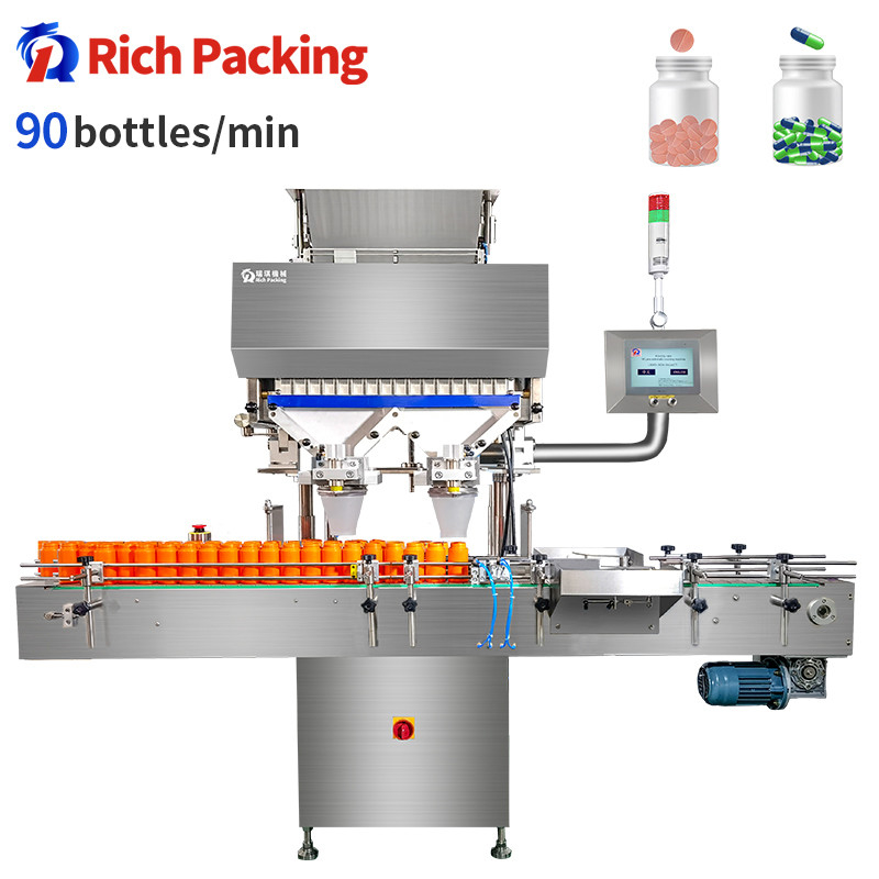 Automatic Tablet Counting Machine Capsule Filling Bottling Counter With Modular