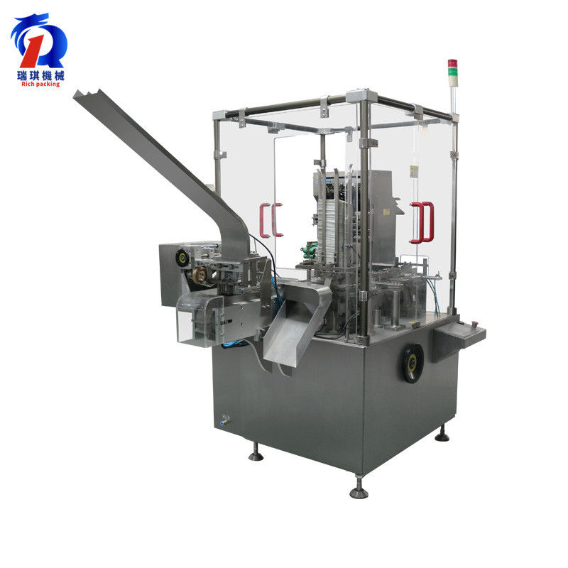 Easy Using Automatic Cartoning Machine Vertical Type Convenient Maintenance