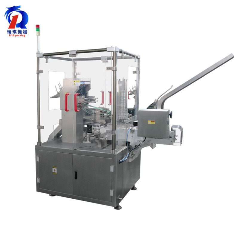 220/380V 50Hz Auto Carton Packing Machine For Pharmacy And Food