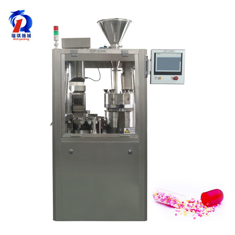 000 00 0 Size Capsule Filling Machine Online Cleaning System Stable Operation