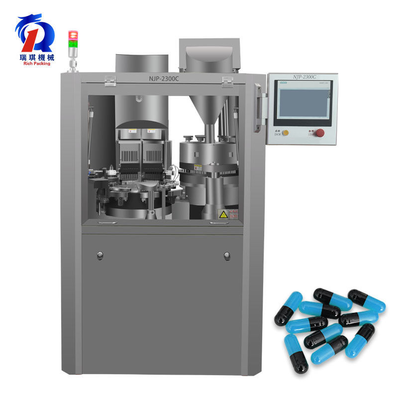 50HZ Pharmaceutical Capsule Filling Machine / Automatic Capsule Filler