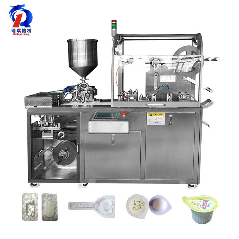 Automatic Chocolate / Butter / Honey / Oil / Liquid Blister Packing Machine