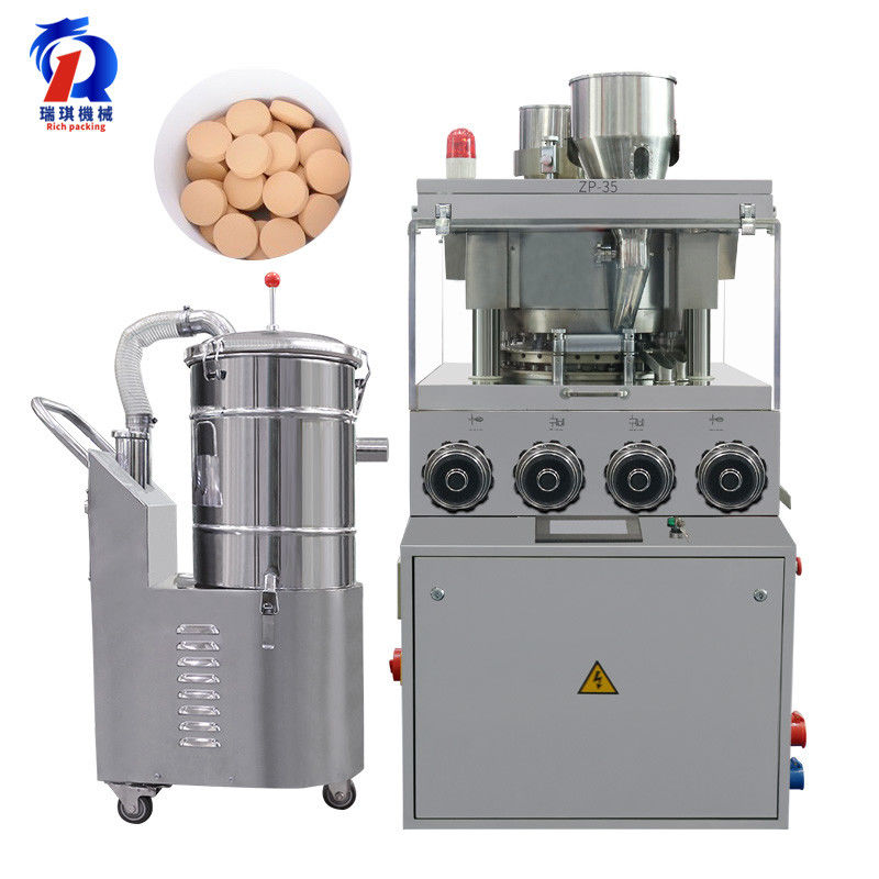 Intelligent Lubrication System Automatic Pharmaceutical Pill Press Tablet Press Machine